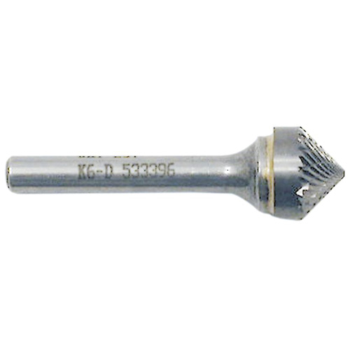 Cone Point Burr, 1/2" Dia., 1/4" Shank, 1/4" Depth of Cut Equipment World