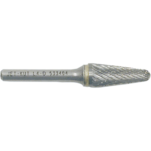 JET-KUT Taper Shape Bur, 5/16" Dia., 1/4" Shank Equipment World