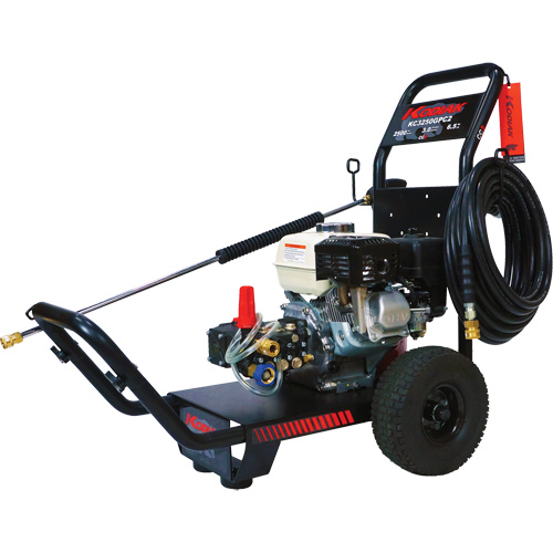Medium-Duty Professional Pressure Washers, Gasoline, 2500 PSI, 3 GPM Equipment World