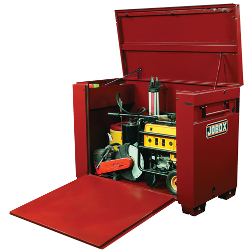 High-Capacity Drop-Front Chest, 60" x 31" x 45", Steel, Red Equipment World