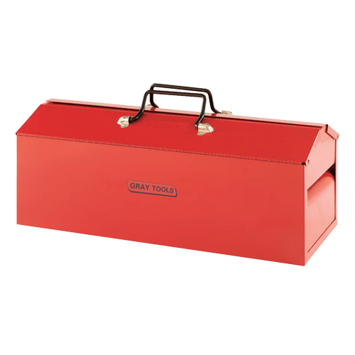 Tool Box, 8-13/20" D x 21-3/10" W x 9" H, Red Equipment World
