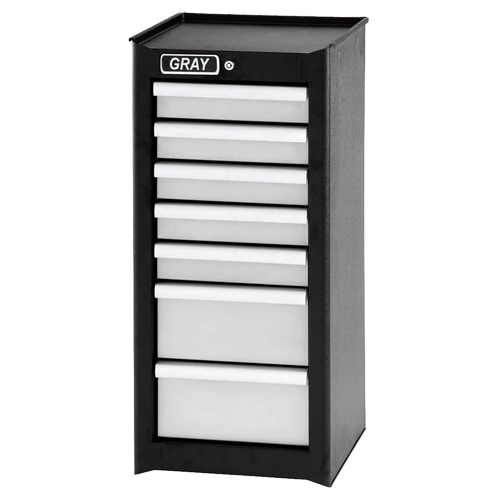 Armoire compl&eacute;mentaire, 7 tiroirs, 14-3/4" la x 18" p x 33,34" h, Noir Equipment World