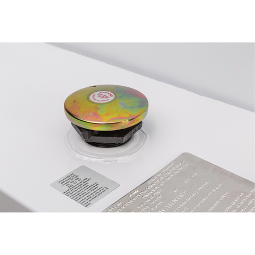 R&eacute;servoir de transfert pour carburant en acier, Acier, Capacit&eacute; 100 gal., Blanc Equipment World