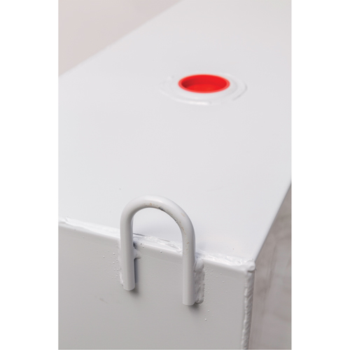 R&eacute;servoir de transfert pour carburant en acier, Acier, Capacit&eacute; 100 gal., Blanc Equipment World