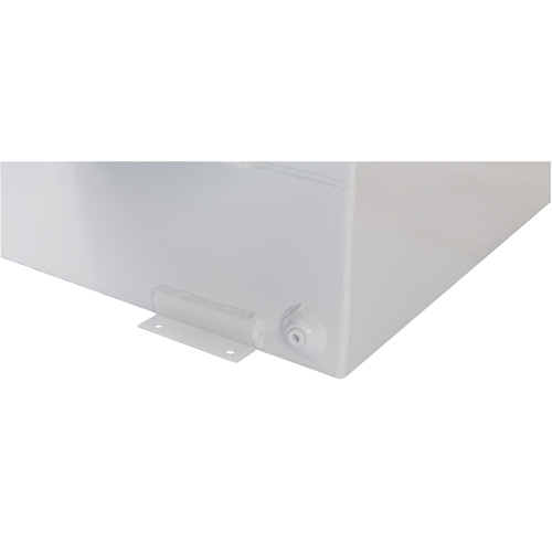 R&eacute;servoir de transfert pour carburant en acier, Acier, Capacit&eacute; 100 gal., Blanc Equipment World