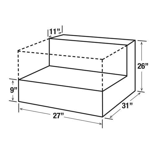 Steel Fuel Transfer Tank, Steel, 48 gal. Capacity, White Equipment World