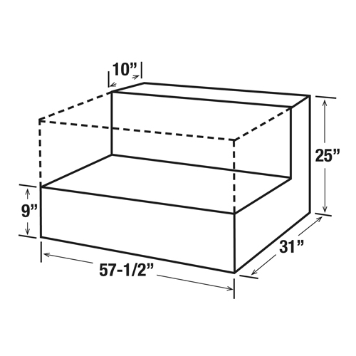 R&eacute;servoir de transfert pour carburant en aluminium, Aluminium, Capacit&eacute; 100 gal., Argent Equipment World