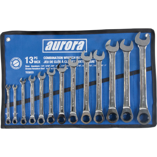 Fixed Head Wrench Set, 13 Pieces, Imperial Equipment World