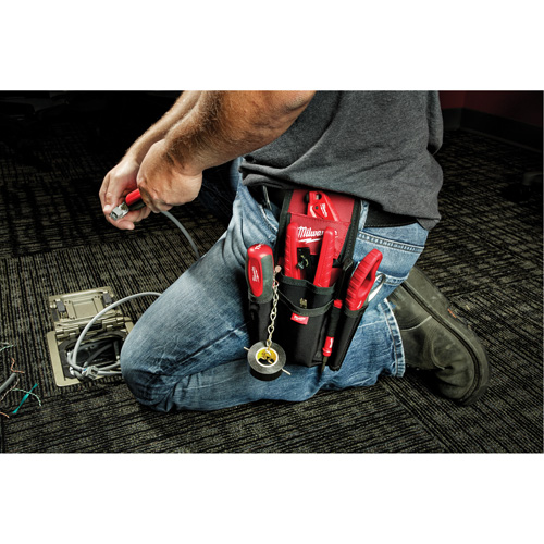 Compact Utility Pouch, Multiple Tool Holder, Nylon, 7 Pockets Equipment World