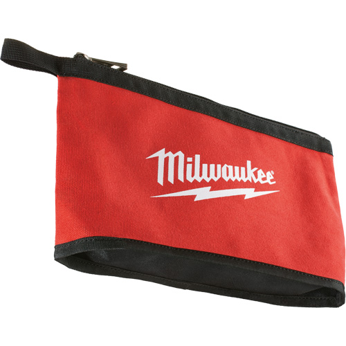 Zipper Pouch, Canvas, 1 Pockets, Black/Red Equipment World