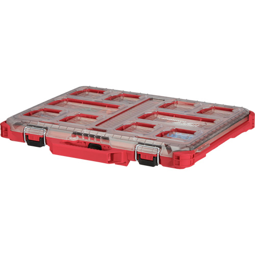 Packout Low-Profile Organizer, 19-3/4" x 16-2/5" x 2-1/2", Black/Red Equipment World