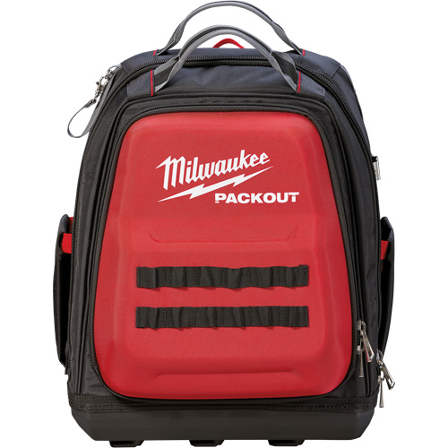Packout Backpack, 15-3/4" L x 11-4/5" W, Black/Red, Ballistic Equipment World