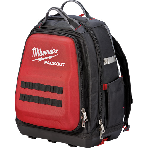 Packout Backpack, 15-3/4" L x 11-4/5" W, Black/Red, Ballistic Equipment World