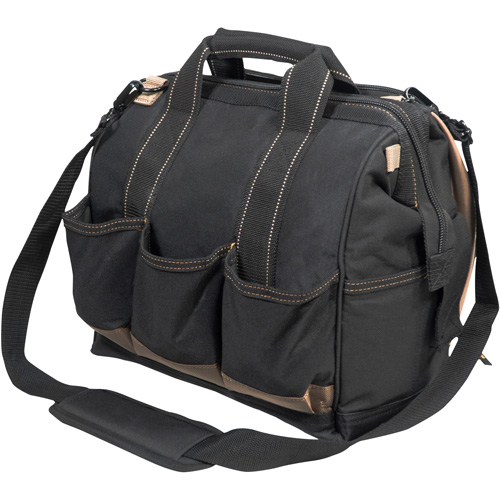 Multi-Compartment Tool Carrier, Polyester, 33 Pockets, Black Equipment World