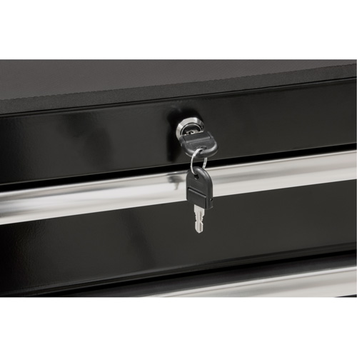 Heavy-Duty Tool Cart, 7 Drawers, 28" W x 22" D x 42-3/8" H, Black Equipment World