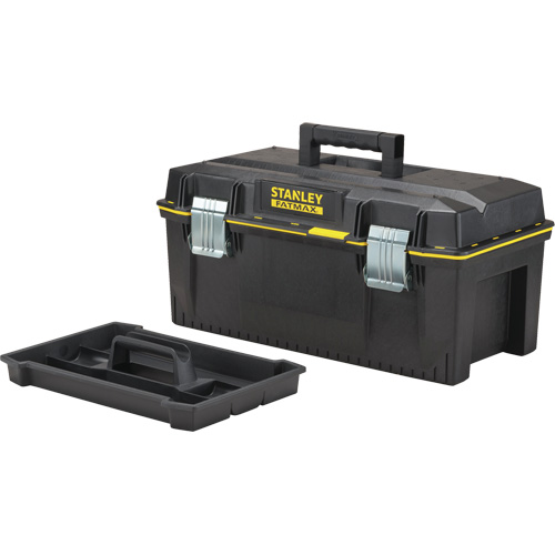 FatMax&reg; Structural Foam Tool Box, 23" W x 12' D x 10-1/2" H, Black/Yellow Equipment World