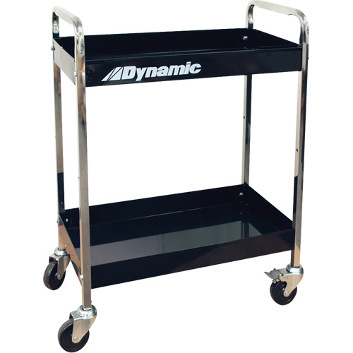 Utility Cart, 2 Tiers, 30" x 36" x 16" Equipment World