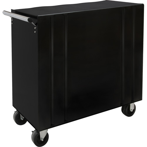 Industrial Tool Cart, 8 Drawers, 44-3/10" W x 21-1/10" D x 36-7/10" H, Black Equipment World