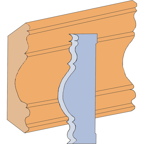 Large Cove Moulding Cutter Set Equipment World