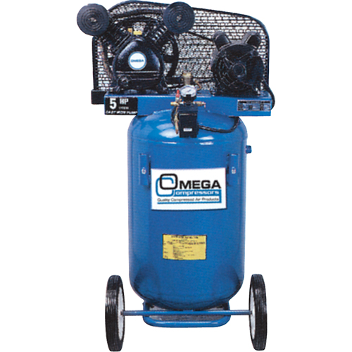 Professional Series Air Compressors, Electric, 16.6 Gal. (20 US Gal), 125 PSI, 115/1 V Equipment World