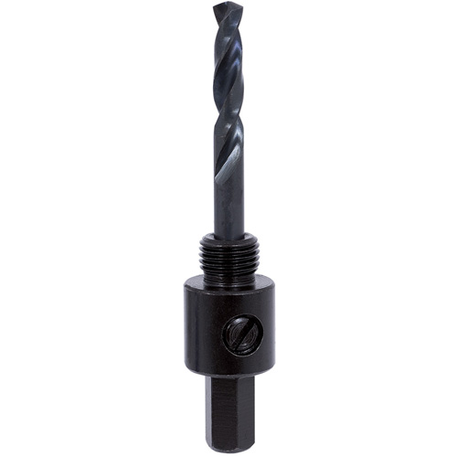 Tri-Sided Holesaw Arbor, 9/16" - 1-3/16", 3/8" Shank Equipment World