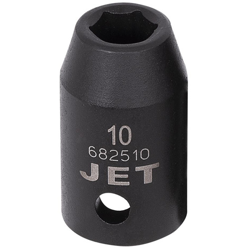 Douille, Chocs, 10 mm, Prise 1/2", 6 pans Equipment World