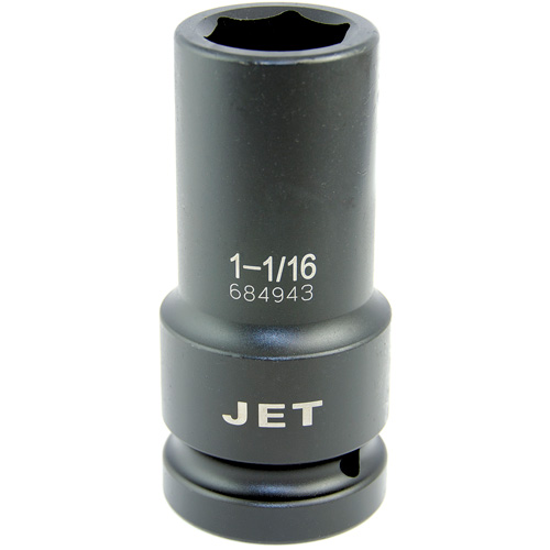 Extra-Thin Wall Socket, Impact, 1-1/16", 1" Drive, 6 Points, Deep Equipment World