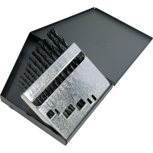 Jeux de forets, 13 morceaux, Acier rapide Equipment World