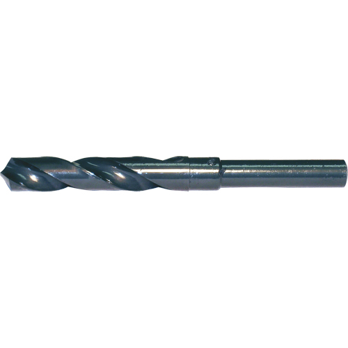 1/2" Reduced Shank Drill Bit, 1/2", High Speed Steel, 3-1/8" Flute, 118° Point Equipment World