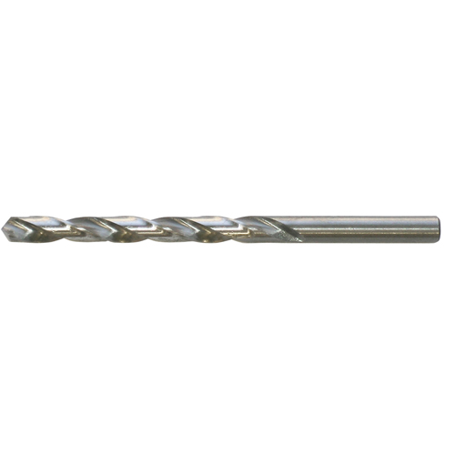 Jobber Length HSS Drills NAS907 Rev 14 Type A, Bright Finish, High Speed Steel, #52, 1-7/8" L, 7/8" Flute, 118° Point Angle Equipment World