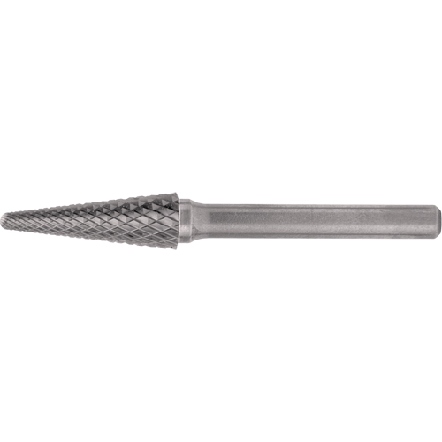Solid Carbide Burrs - Taper Shape Radius End 14° Equipment World