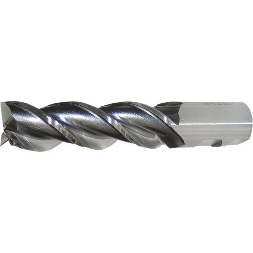 Finisseurs de coupe &agrave; embout carr&eacute; simple centr&eacute; en m&eacute;tal en poudre PM Plus, 3/4" dia., 3 cannelures Equipment World