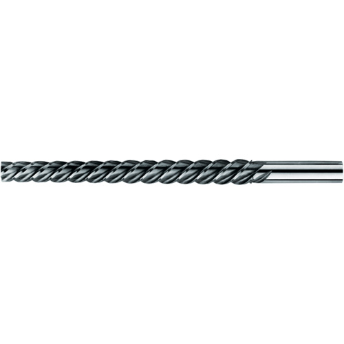 High Spiral Spirex&reg; Taper Pin Reamer, #7 Drill, #7 Reamer, Spiral Flute, High Speed Steel, Taper Shank Equipment World