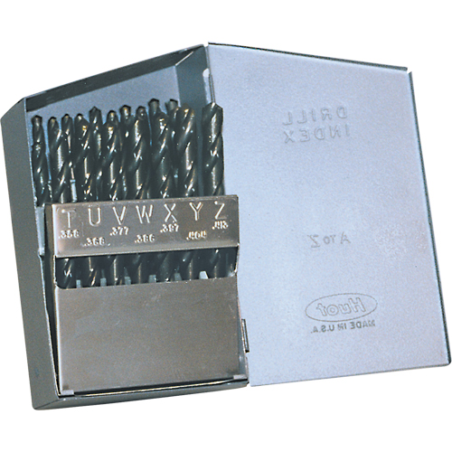 Jeux de forets, 26 morceaux, Acier rapide Equipment World