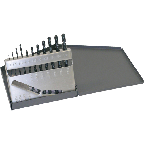 Jeux de forets, 11 morceaux, Acier rapide Equipment World