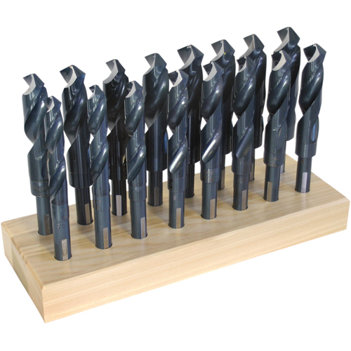 Drill Sets, 16 Pieces, High Speed Steel Equipment World