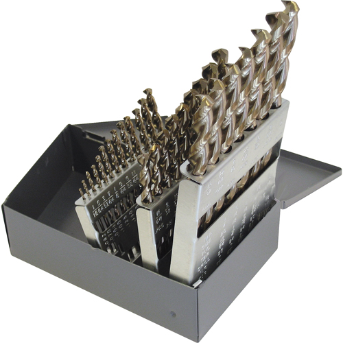 Drill Sets, 29 Pieces, High Speed Steel Equipment World