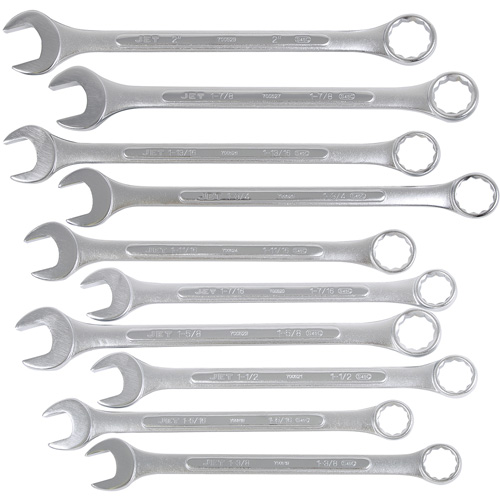 JCW-10-2 10-Piece Combination Wrench Set, 10 Pieces, Imperial Equipment World