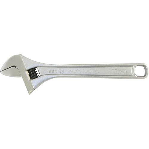 AWP-10 Super Heavy-Duty Professional Adjustable Wrench, 10" L, 1-5/16" Max Width, Chrome Equipment World