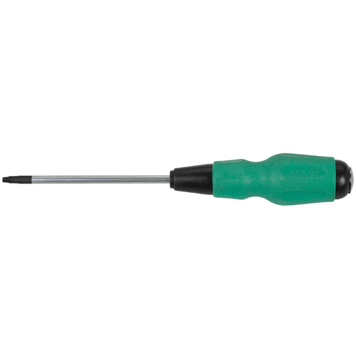 Square TORQUE DRIVE&reg; Screwdriver, #3 Tip, Round, 6" L, Cushion Grip Handle Equipment World