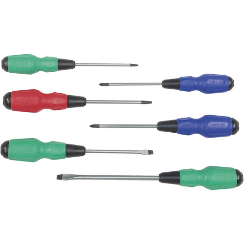 TDSS-6 Torque Drive&reg; Screwdriver Set, 6 Pcs., Magnetic Equipment World