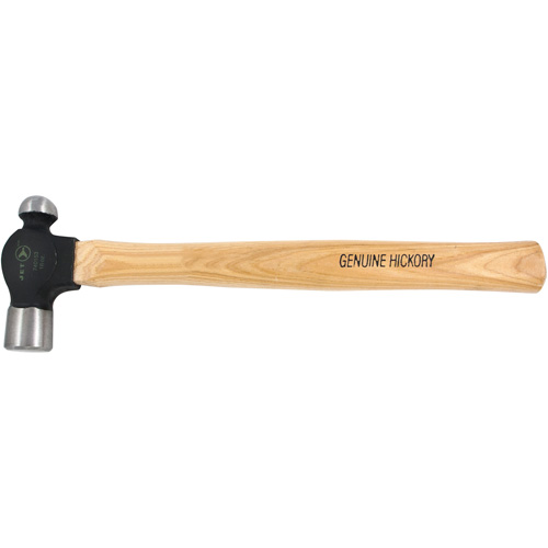 Heavy-Duty Hickory Handle Ball Pein Hammer, 16 oz. Head Weight, Wood Handle Equipment World