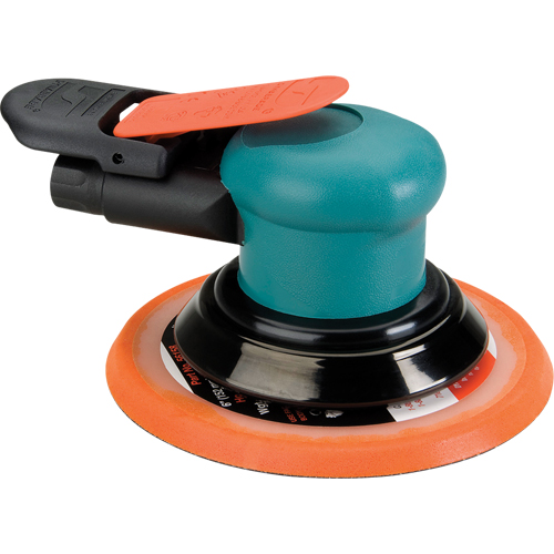 Ponceuses &agrave; orbite al&eacute;atoire 6" sans aspirateur Dynorbital-Spirit, Dia 6", Entr&eacute;e 1/4" NPT, 12 000 Tr/min Equipment World