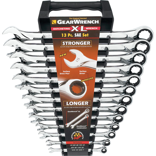 Extra-Long High-Performance Wrench Set, Combination, 13 Pieces, Imperial Equipment World