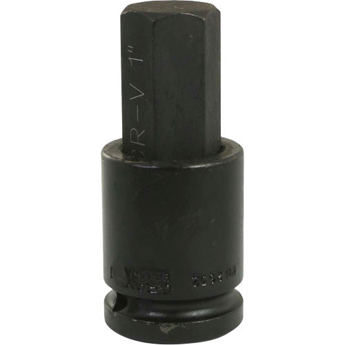 Standard Length Socket, Hex, 1" x 4" L, 3/4" Drive Equipment World