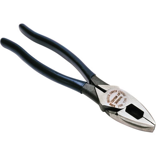 High Leverage Side Cutters, 8-11/16" L Equipment World