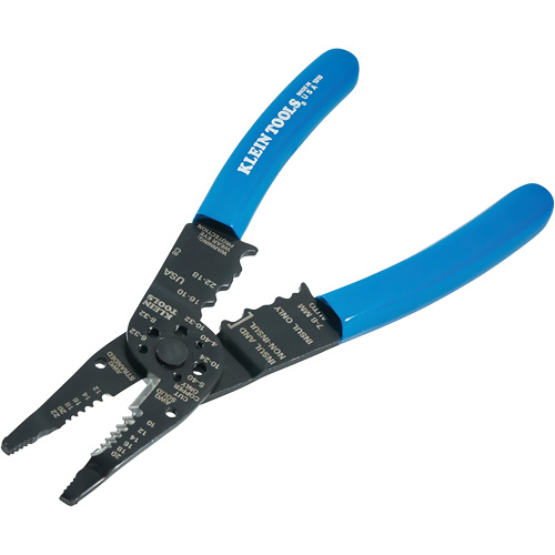 All Purpose Long Nose Tools, 8-1/4" L, 10 - 22 AWG Equipment World