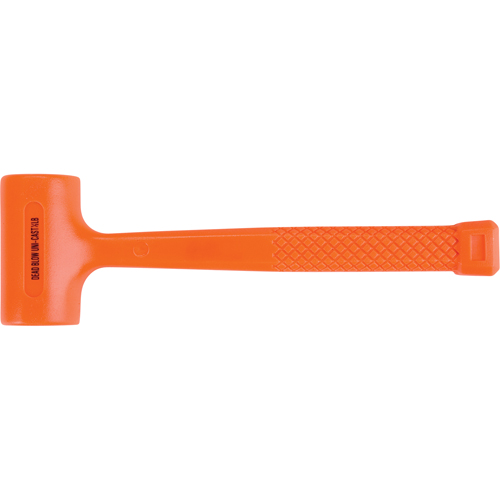 Dead Blow Hammer, 8 oz., Textured Grip, 10-1/2" L Equipment World