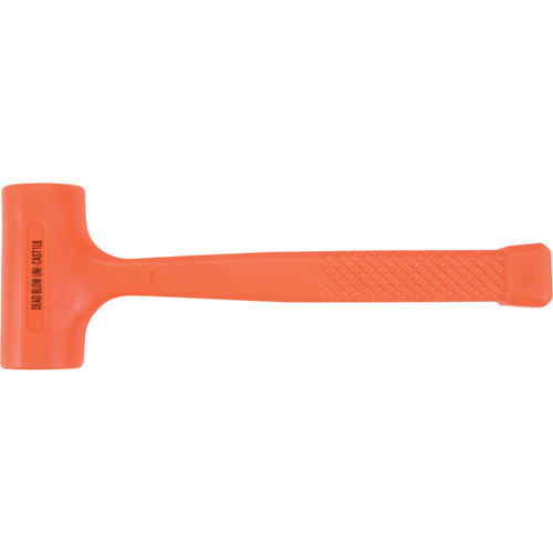 Dead Blow Hammer, 16 oz., Textured Grip, 11-3/4" L Equipment World