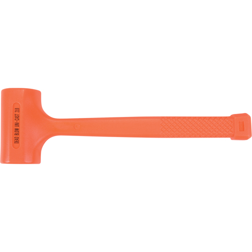 Dead Blow Hammer, 32 oz., Textured Grip, 13-1/4" L Equipment World
